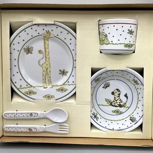 Lenox Jungle Jamboree 5 Piece Children's Melamine Dinner Set